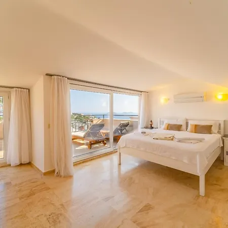 A Luxurious Sea View Within Walking Distance To Town In Kalkan Kalamar * Kaş